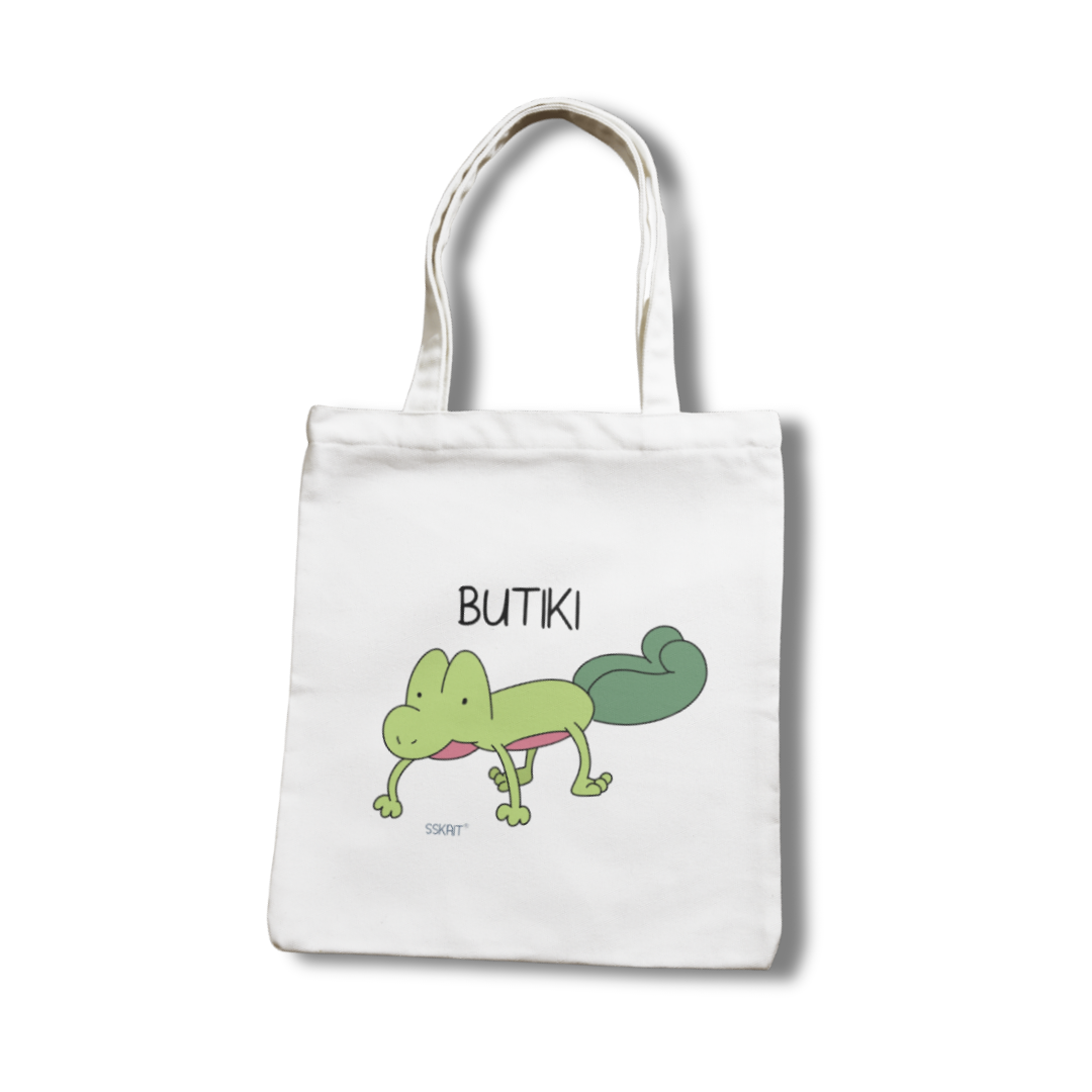 SSKAIT Butiki (Pokemon) - Funny Mood Canvas Tote Bag
