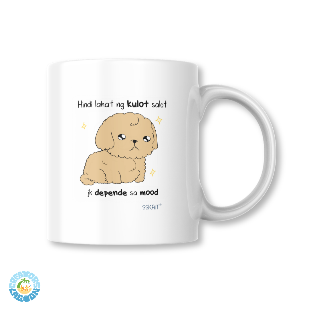 SSKAIT Hindi Lahat Kulot Salot - Poodle (Dog show) Funny Mood Sublimated Mug