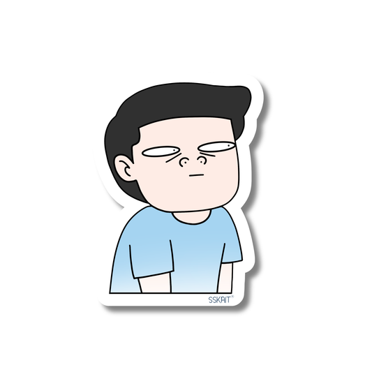 SSKAIT Oliver Butas Ilong (Multoserye) - Funny Mood Diecut Sticker