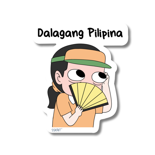 SSKAIT Dalagang Pilipina - Evelyn (Multoserye) - Funny Mood Diecut Sticker