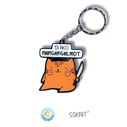 SSKAIT Di Ako Nangangalmot - Metal Keychain
