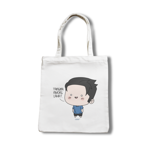 SSKAIT Tangin* Niyong Lahat (Guy) - Funny Mood Canvas Tote Bag