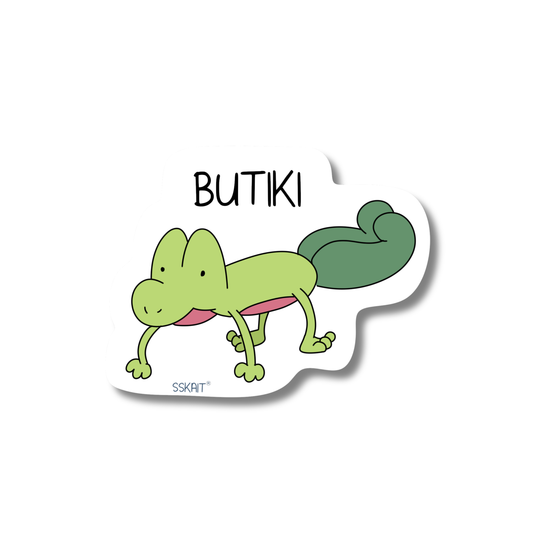 SSKAIT Butiki - Treecko (Pokemon) Funny Mood Diecut Sticker