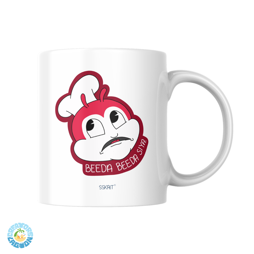 SSKAIT Beeda Beeda Siya - Jollibee Funny Mood Sublimated Mug