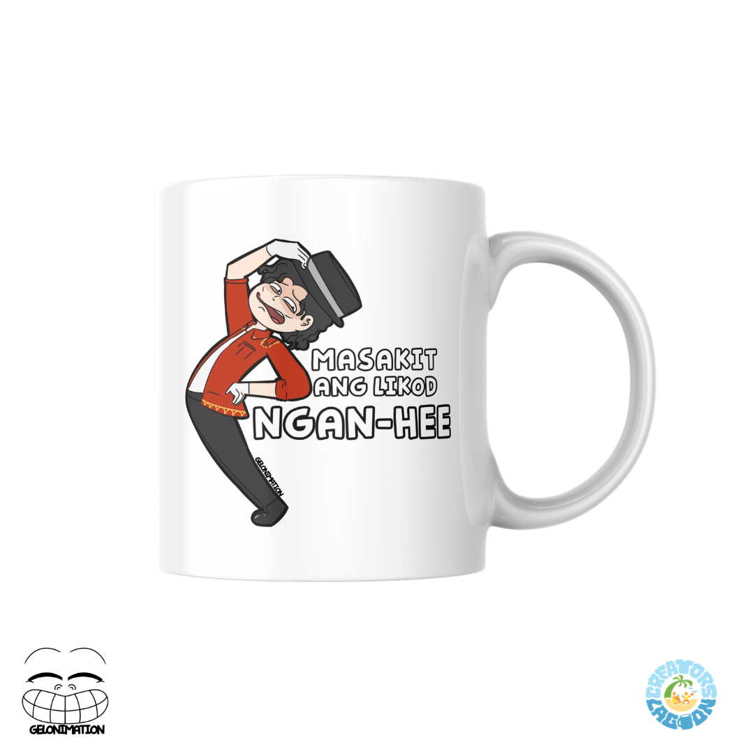 GELONIMATION - Masakit ang Likod Ngan-hee - Funny Mood Sublimated Mug