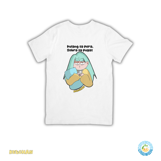 KELCHAN - Kulang sa Pera Sobra sa Puyat -  Funny Mood Drifit Shirt