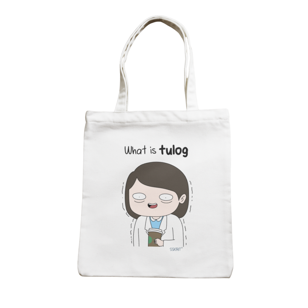 SSKAIT Girl Doc What is Tulog - Funny Mood Canvas Tote Bag