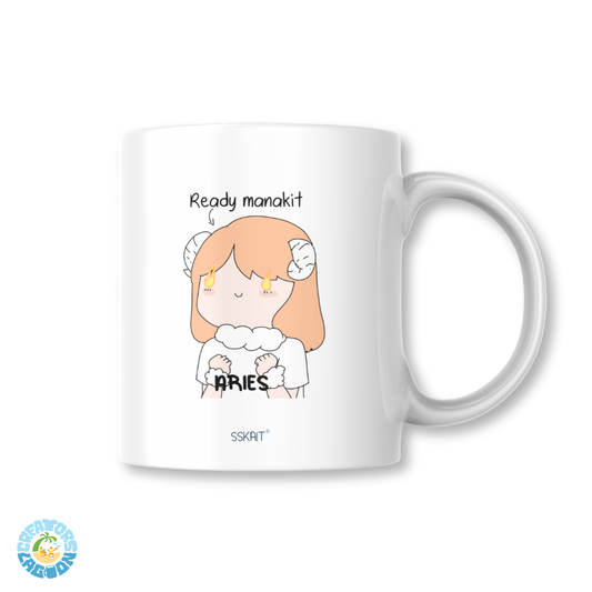 SSKAIT Ready Manakit - Pisces Zodiac Funny Mood Sublimated Mug