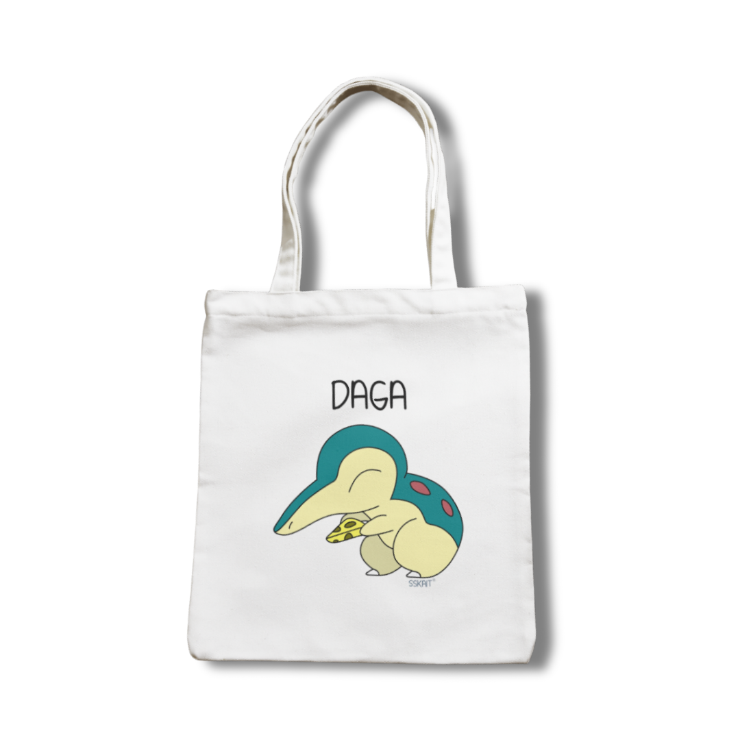 SSKAIT Daga (Pokemon) - Funny Mood Canvas Tote Bag