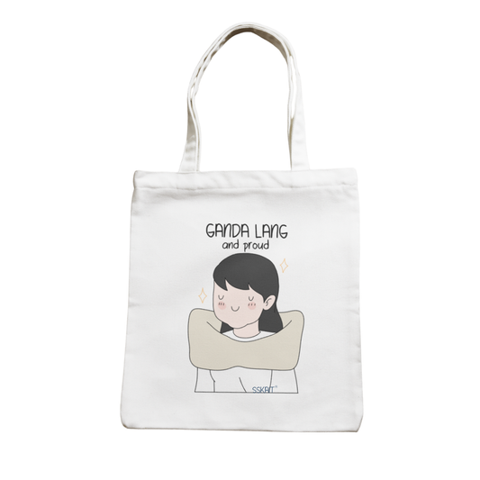 SSKAIT Ganda Lang and Proud - Funny Mood Canvas Tote Bag