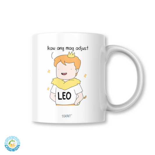 SSKAIT Ikaw Ang Mag-adjust - Leo (Guy) Zodiac Funny Mood Sublimated Mug