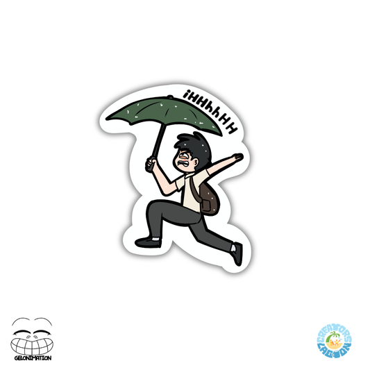 GELONIMATION - Ihhhh - Funny Mood Diecut Sticker