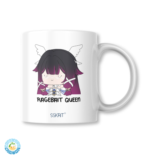 SSKAIT Ragebait Queen - (Columbina) Funny Mood Sublimated Mug