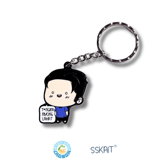 SSKAIT "T*ngina Niyong Lahat" Boy - Metal Keychain
