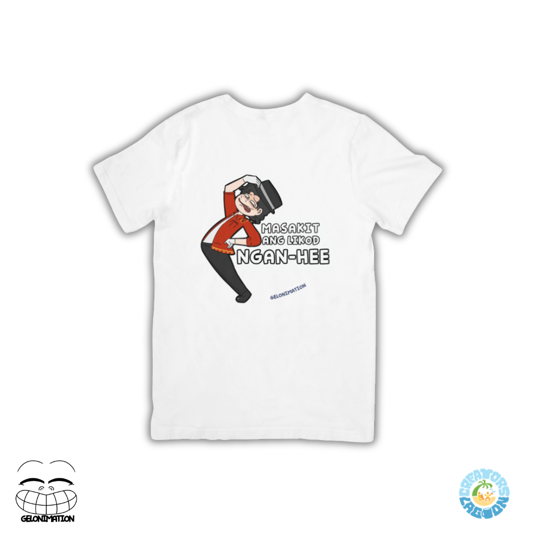 GELONIMATION - Masakit ang Likod Ngan-hee - Funny Mood Sublimated Drifit Shirt