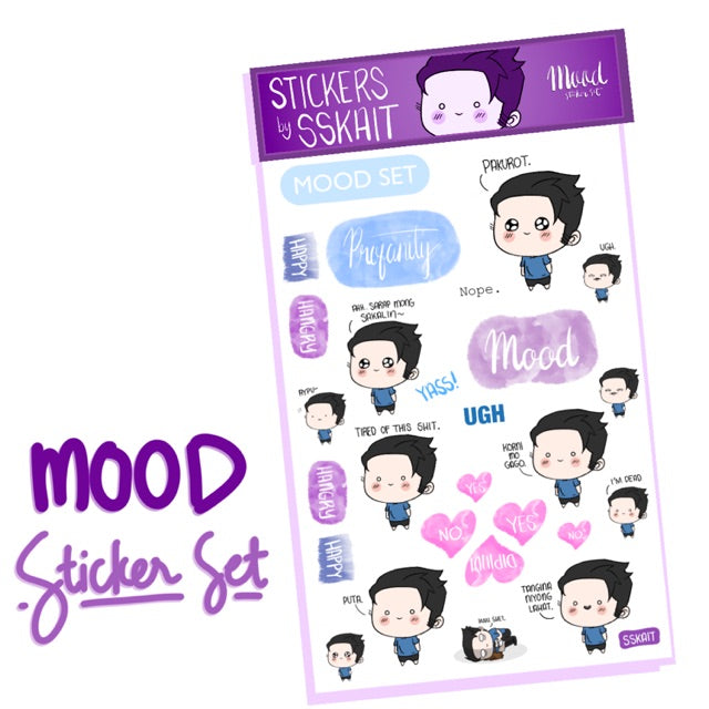 SSKAIT Mood Sticker Set