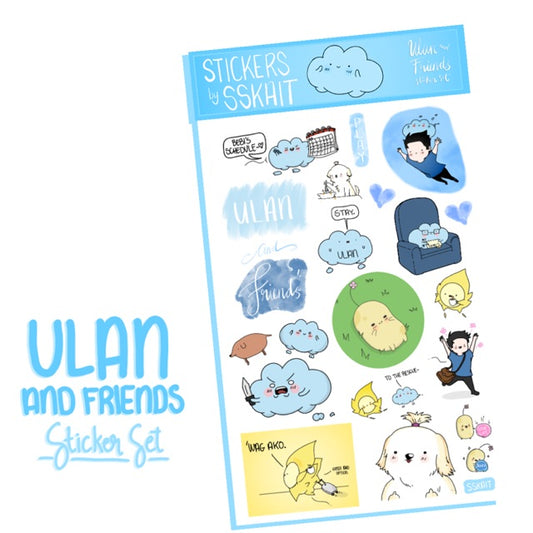 SSKAIT Ulan & Friends Sticker Set