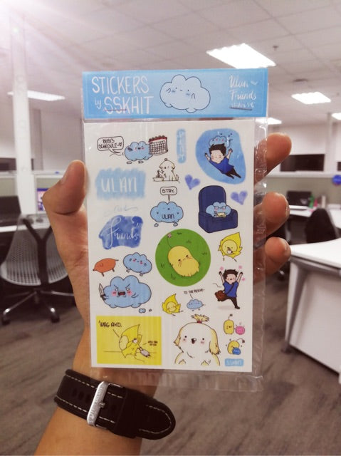 SSKAIT Ulan & Friends Sticker Set