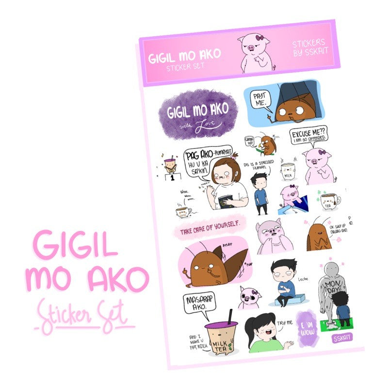 SSKAIT Gigil Sticker Set