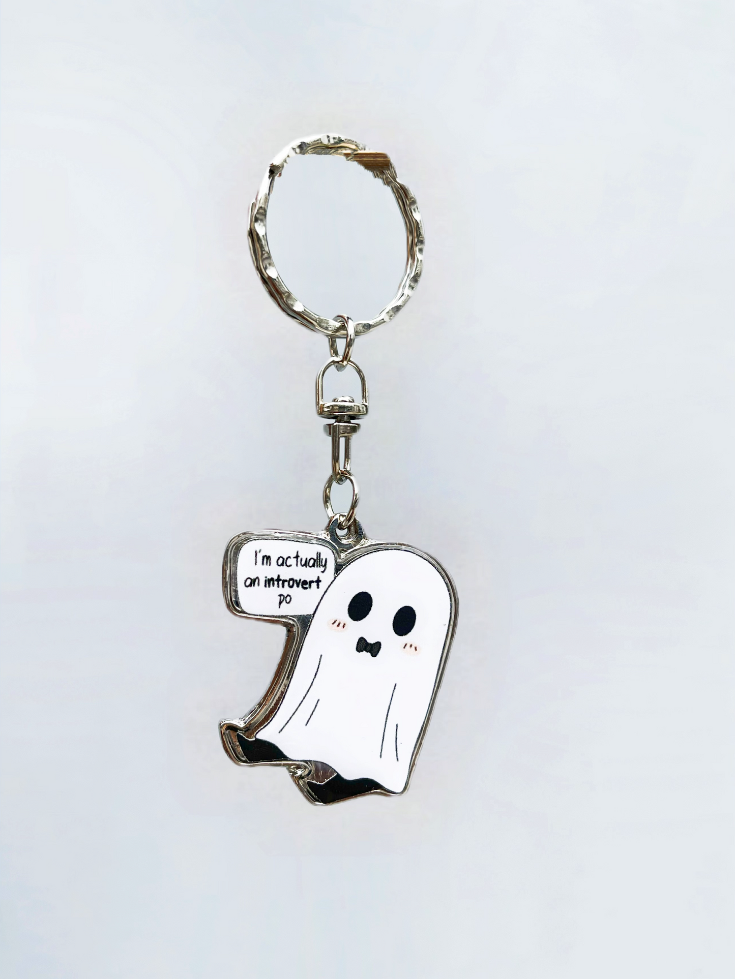 SSKAIT Introvert Ghost Keychain