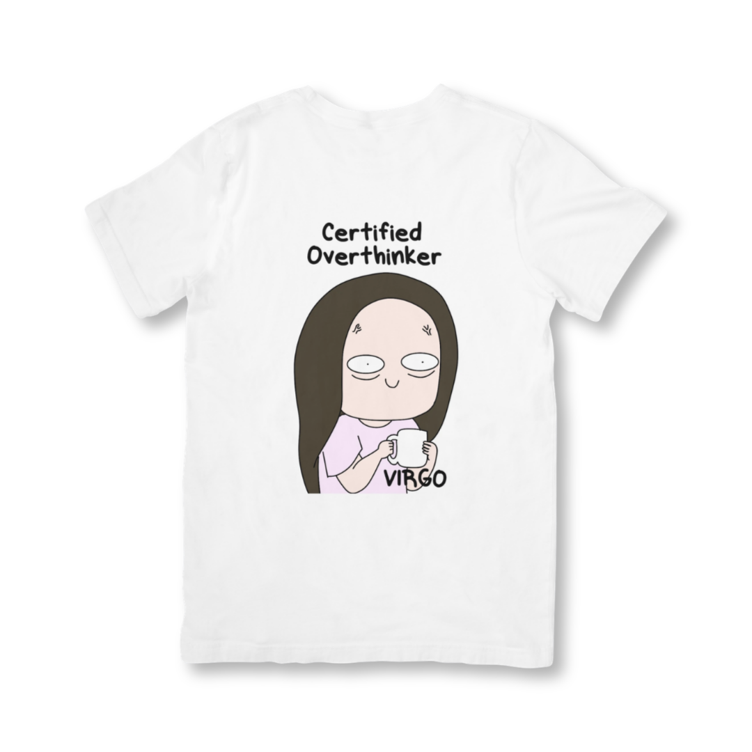 SSKAIT Zodiac Virgo White Dri-fit Shirt