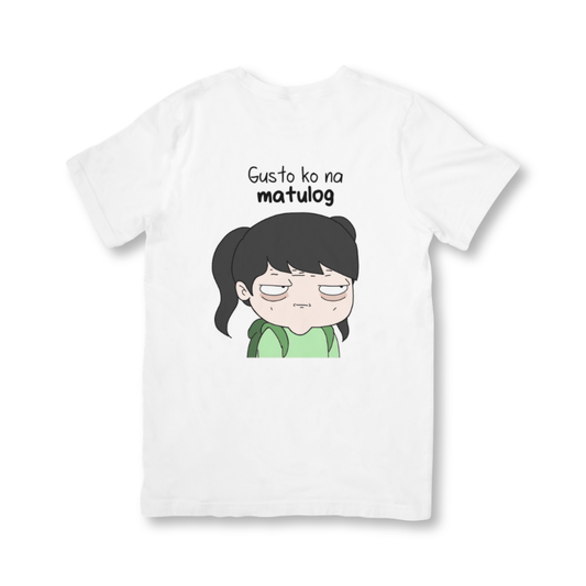 SSKAIT Gusto ko na Matulog White Dri-fit Shirt