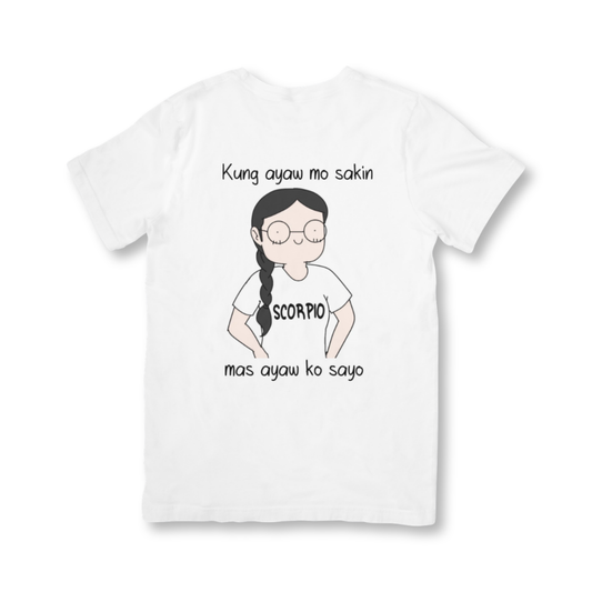 SSKAIT Zodiac Scorpio White Dri-fit Shirt