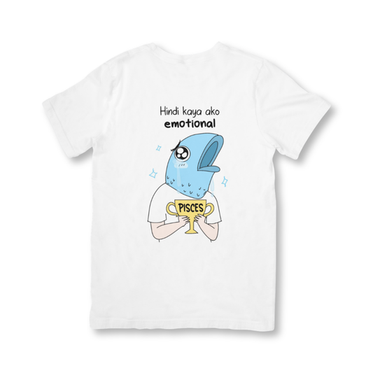 SSKAIT Zodiac Pisces White Dri-fit Shirt