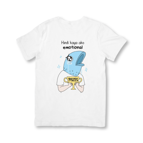 SSKAIT Zodiac Pisces White Dri-fit Shirt