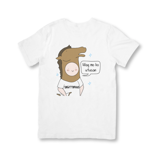 SSKAIT Zodiac Sagittarius White Dri-fit Shirt